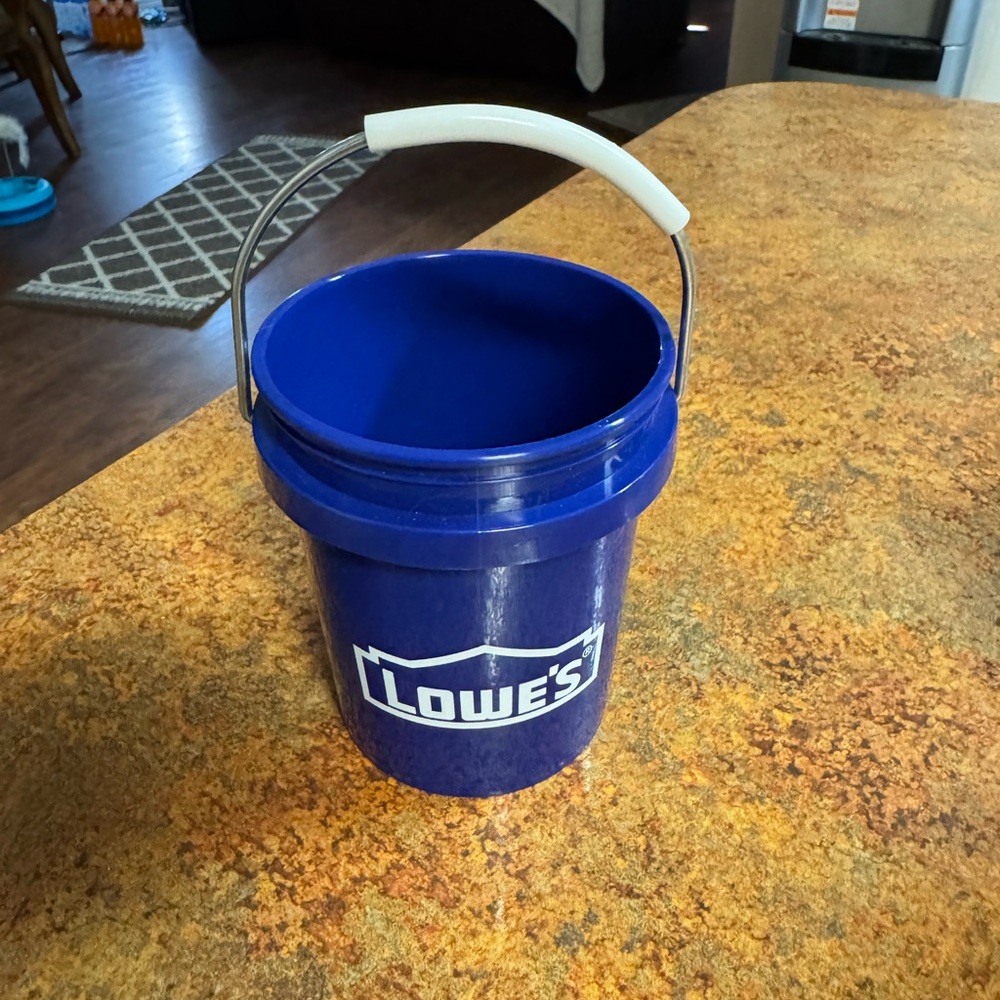 Lowe's Set 2 Blue Mini Buckets - Picture 4 of 4